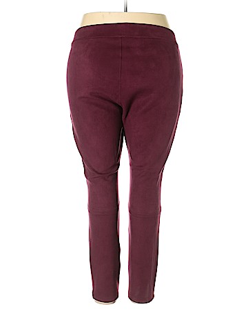 Just Fab Faux Leather Pants (view 2)