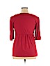 Cha Cha Vente Red 3/4 Sleeve Top Size XL - photo 2