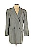 Escada by Margaretha Ley 100% Wool Gray Wool Blazer Size EU 42 / US 12 - photo 1