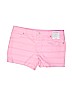 Cat & Jack Solid Pink Denim Shorts Size XL(14 - 16) - photo 1