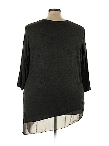 Lane Bryant 3/4 Sleeve Top (view 2)