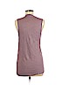 Monrow 100% Linen Purple Tank Top Size M - photo 2