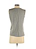 Club Monaco 100% Cotton Gray Sleeveless T-Shirt Size S - photo 2