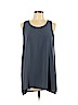 Lush Gray Sleeveless Blouse Size L - photo 1