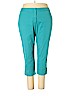 Talbots 100% Cotton Teal Casual Pants Size 20 - photo 1