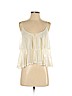 Free People 100% Nylon Ivory Sleeveless Blouse Size S - photo 1