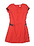 Karl Lagerfeld 100% Polyester Red Dress Size 14 - photo 1