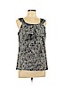 Mossimo 100% Polyester Black Sleeveless Blouse Size L (petite) - photo 1