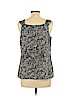 Mossimo 100% Polyester Black Sleeveless Blouse Size L (petite) - photo 2
