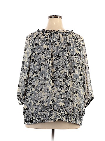 Notations Long Sleeve Blouse (view 2)