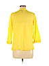 W by Worth 100% Cotton Yellow Cardigan Size M - photo 2