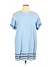 LoveRiche 100% Cotton Blue Casual Dress Size 1X - photo 1