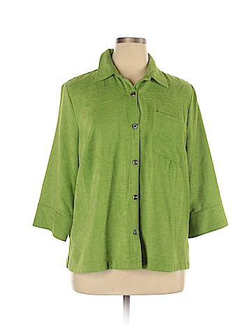 Cj Banks Long Sleeve Blouse (view 1)