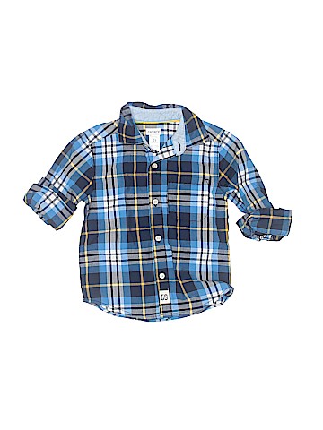 Carter's Long Sleeve Button-Down Shirt (view 1)