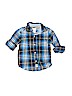 Carter's 100% Cotton Blue Long Sleeve Button-Down Shirt Size 2T - photo 1