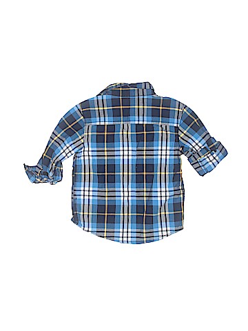 Carter's Long Sleeve Button-Down Shirt (view 2)