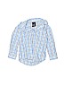 Nautica Blue Long Sleeve Button-Down Shirt Size 2T - photo 1
