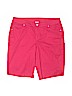 JMS Collection Pink Denim Shorts Size 18 - photo 1