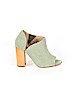 Charlotte Stone Green Ankle Boots Size EU 38 - photo 1