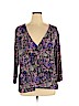 Liz Claiborne Purple Long Sleeve Top Size 1X - photo 1