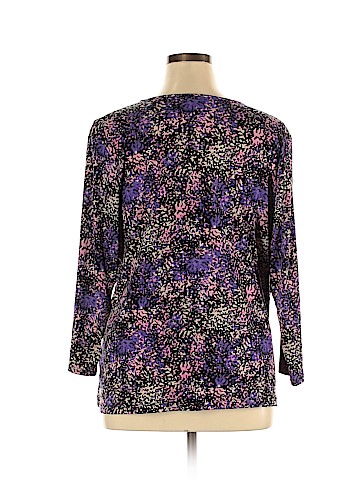 Liz Claiborne Long Sleeve Top (view 2)