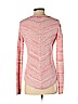 Pink Rose Pink Long Sleeve Top Size S - photo 2