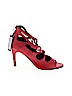 Assorted Brands 100% Leather Red Heels Size EU 38 - photo 1
