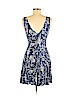 Forever 21 Blue Casual Dress Size M - photo 2