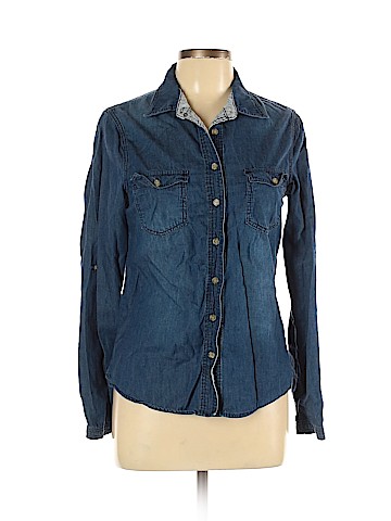 Forever 21 Long Sleeve Button-Down Shirt (view 1)