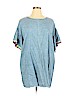 LoveRiche 100% Cotton Blue Casual Dress Size 1X - photo 1