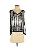 Alberto Makali 100% Polyester Black Sleeveless Blouse Size S - photo 1