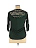 Neon Soul 100% Rayon Green 3/4 Sleeve Blouse Size XL - photo 2
