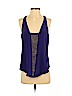 Rory Beca 100% Silk Purple Sleeveless Silk Top Size S - photo 1