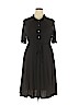 Lands' End 100% Polyester Black Casual Dress Size 1X - photo 1