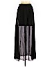 alice + olivia by stacey bendet 100% Polyester Black Casual Skirt Size 6 - photo 1