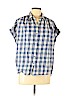 Madewell 100% Cotton Blue Short Sleeve Top Size L - photo 1