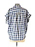 Madewell 100% Cotton Blue Short Sleeve Top Size L - photo 2