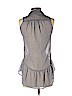 Mossimo Supply Co. 100% Polyester Gray Sleeveless Blouse Size S - photo 2