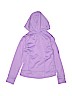 Gymgo Solid Purple Zip Up Hoodie Size M (kids) - photo 2