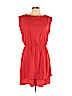 H&M 100% Polyester Red Casual Dress Size 12 - photo 1