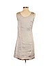 H&M 100% Polyester Tan Cocktail Dress Size 4 - photo 2