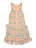 Rachael and Chloe Kids 100% Polyester Print Tan Special Occasion Dress Size 10 - photo 1