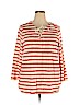 Old Navy 100% Cotton Red Long Sleeve Top Size XXL - photo 1