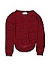 Cotton Emporium 100% Acrylic Solid Burgundy Pullover Sweater Size L (kids) - photo 1