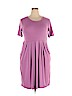 Zenana Premium Pink Casual Dress Size 2X - photo 1