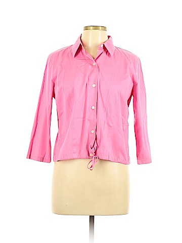 Jones New York Sport 3/4 Sleeve Button-Down Shirt (view 1)