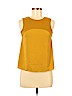 RACHEL Rachel Roy Yellow Sleeveless Blouse Size XS - photo 1