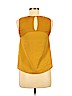 RACHEL Rachel Roy Yellow Sleeveless Blouse Size XS - photo 2