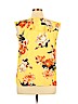 W5 100% Polyester Yellow Sleeveless Blouse Size XL - photo 2