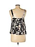 HD in Paris Gray Sleeveless Blouse Size 8 - photo 2